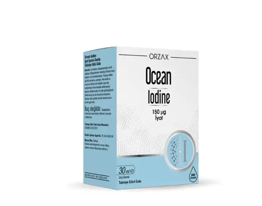 ORZAX ОКЕАН IODINE ЙОД КАПЛИ ДЛЯ ПРИЕМА ВНУТРЬ 150 МКГ 30 МЛ №1