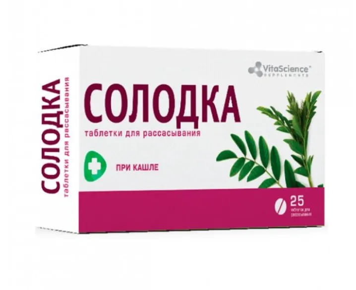 VITALIFE/VITASCIENCE СОЛОДКА ТАБЛЕТКИ  350 МГ №25