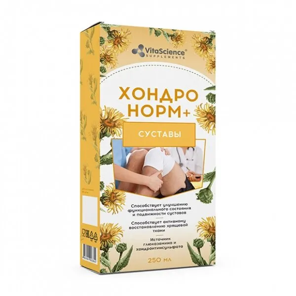 VITALIFE/VITASCIENCE ХОНДРОНОРМ+ БАЛЬЗАМ  250 МЛ №1