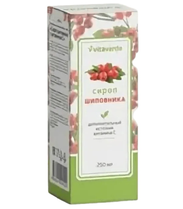 VITAVERDE ШИПОВНИКА СИРОП  250 МЛ №1