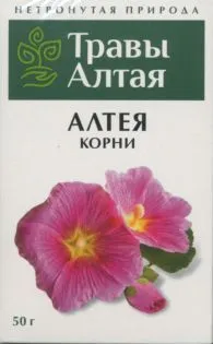 АЛТАЙ ТРАВЫ АЛТАЯ ФИТОЧАЙ АЛТЕЯ КОРНИ ФИТОЧАЙ  50 Г №1