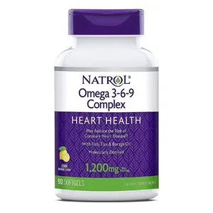 NATROL ОМЕГА 3-6-9 КОМПЛЕКС КАПСУЛЫ 1200 МГ   №90