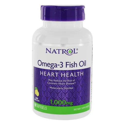NATROL ОМЕГА-3 РЫБИЙ ЖИР КАПСУЛЫ 1000 МГ №90