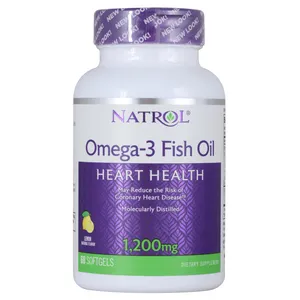 NATROL ОМЕГА-3 РЫБИЙ ЖИР КАПСУЛЫ 1200 МГ   №60