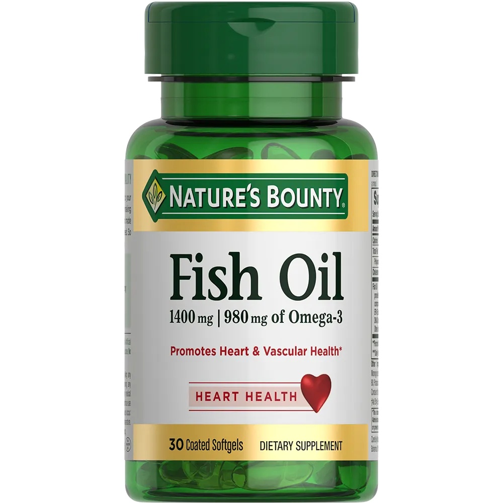 NATURES BOUNTY ОМЕГА-3 1400/980 МГ КАПСУЛЫ    №30