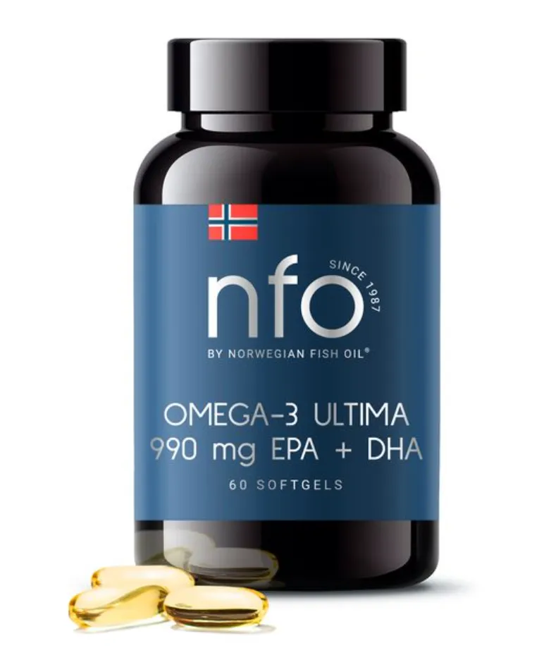 NORWEGIAN FISH OIL (NFO) ОМЕГА-3 УЛЬТИМА КАПСУЛЫ    №60