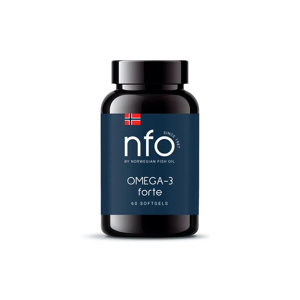 NORWEGIAN FISH OIL (NFO) ОМЕГА-3 ФОРТЕ КАПСУЛЫ №60