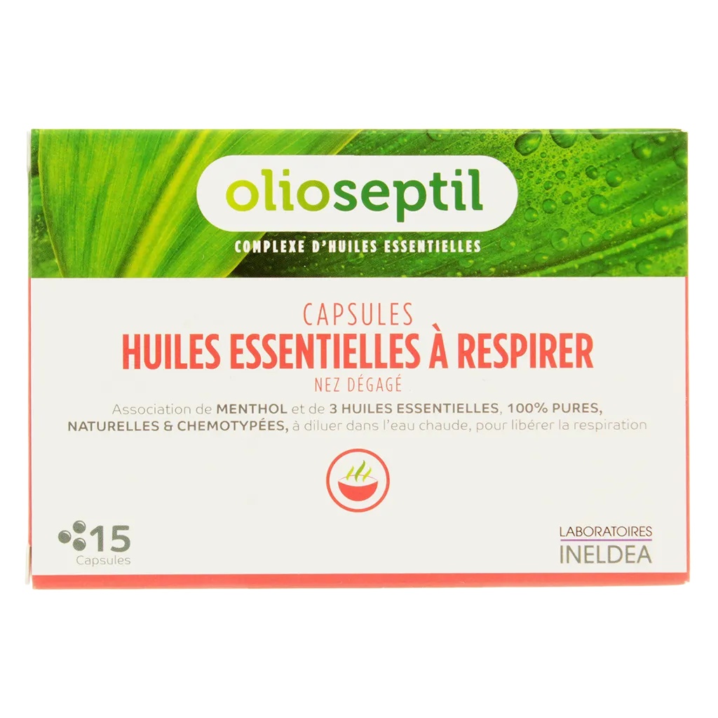 OLIOSEPTIL/ОЛИОСЕПТИЛ ДЛЯ ИНГАЛЯЦИЙ С ЭФИРНЫМИ МАСЛАМИ КАПСУЛЫ    №15