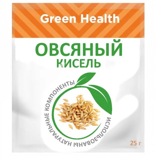 ТМА (АПРЕЛЬ) GREEN HEALTH КИСЕЛЬ ОВСЯНЫЙ ПОРОШОК  25 Г №1