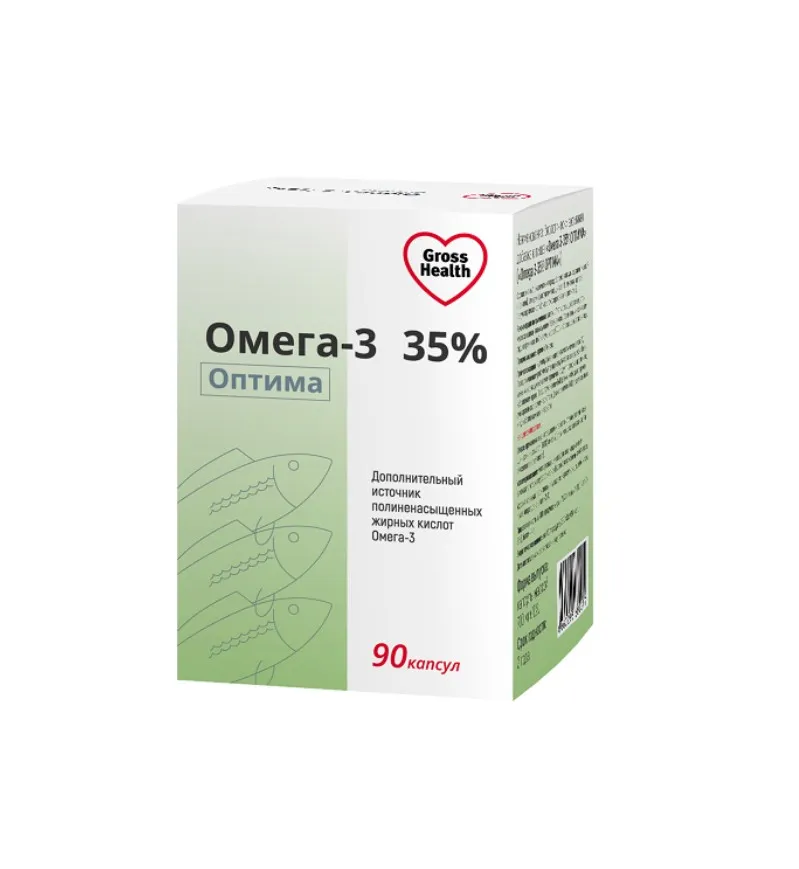 GROSS HERTZ ОМЕГА 3-35% ОПТИМА КАПСУЛЫ  1400 МГ №90