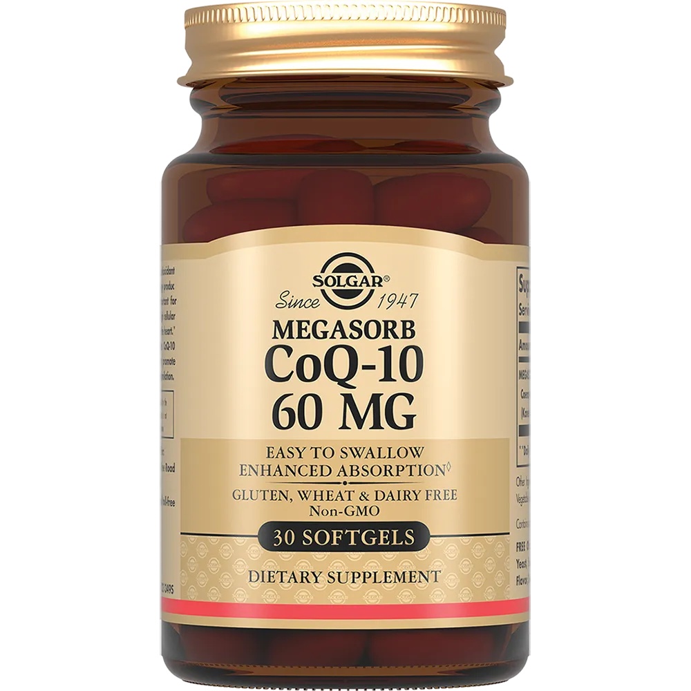 SOLGAR КОЭНЗИМ Q-10 КАПСУЛЫ 60 МГ   №30