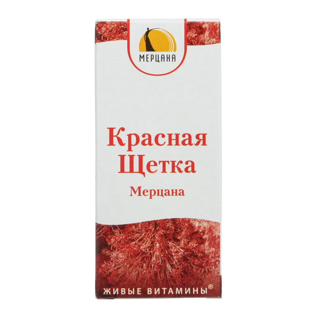 КРАСНАЯ ЩЕТКА "МЕРЦАНА" КАПЛИ ДЛЯ ПРИЕМА ВНУТРЬ  50 МЛ №1