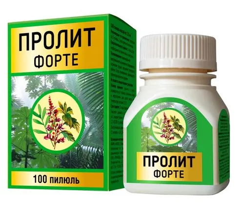 ПРОЛИТ ФОРТЕ ПИЛЮЛИ 225 МГ №100