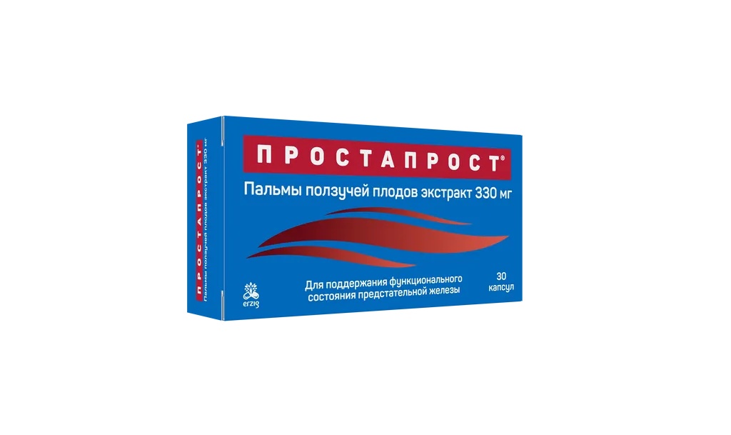 ERZIG ПРОСТАПРОСТ ПАЛЬМЫ ПОЛЗУЧЕЙ ПЛОДОВ ЭКСТРАКТ КАПСУЛЫ  470 МГ №30
