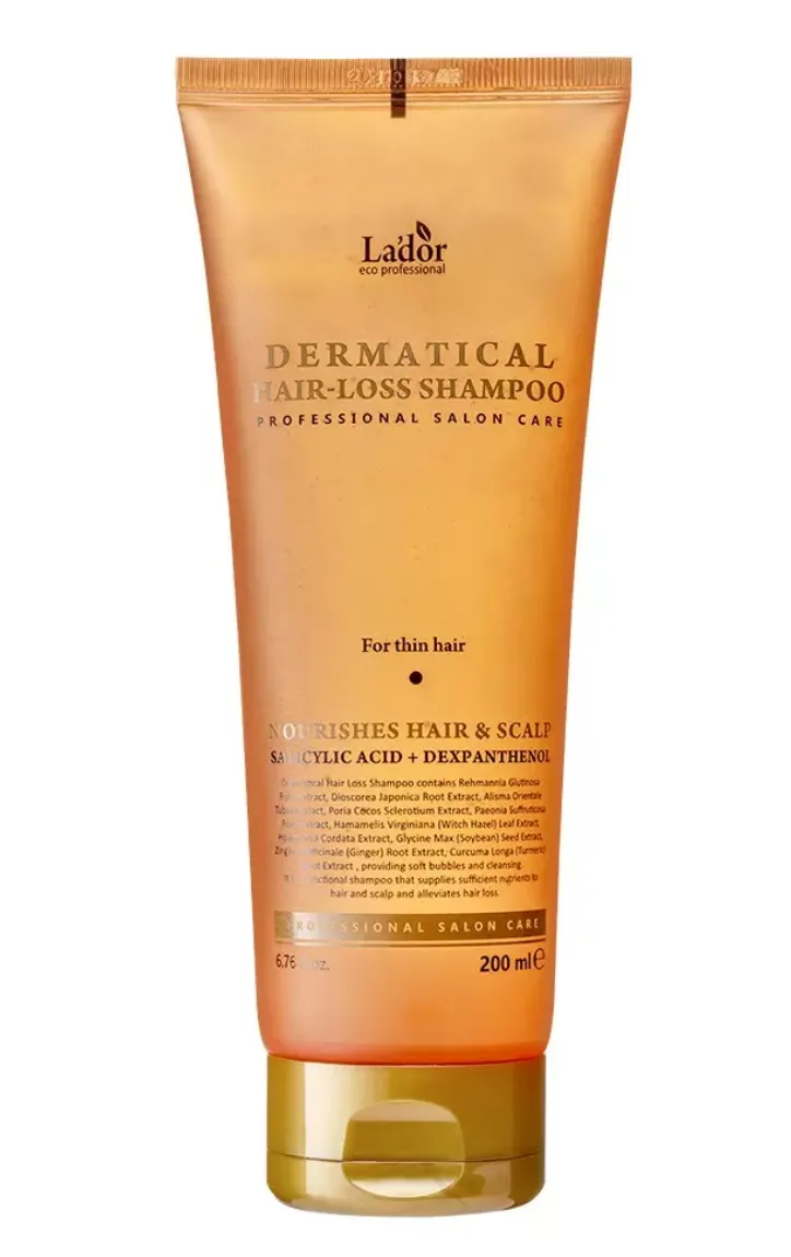 LADOR DERMATICAL HAIR-LOSS ШАМПУНЬ Д/ТОНКИХ ВОЛОС ПРОТИВ ВЫПАДЕНИЯ ШАМПУНЬ ПРОТИВ ВЫПАДЕНИЯ ВОЛОС  200 МЛ №1