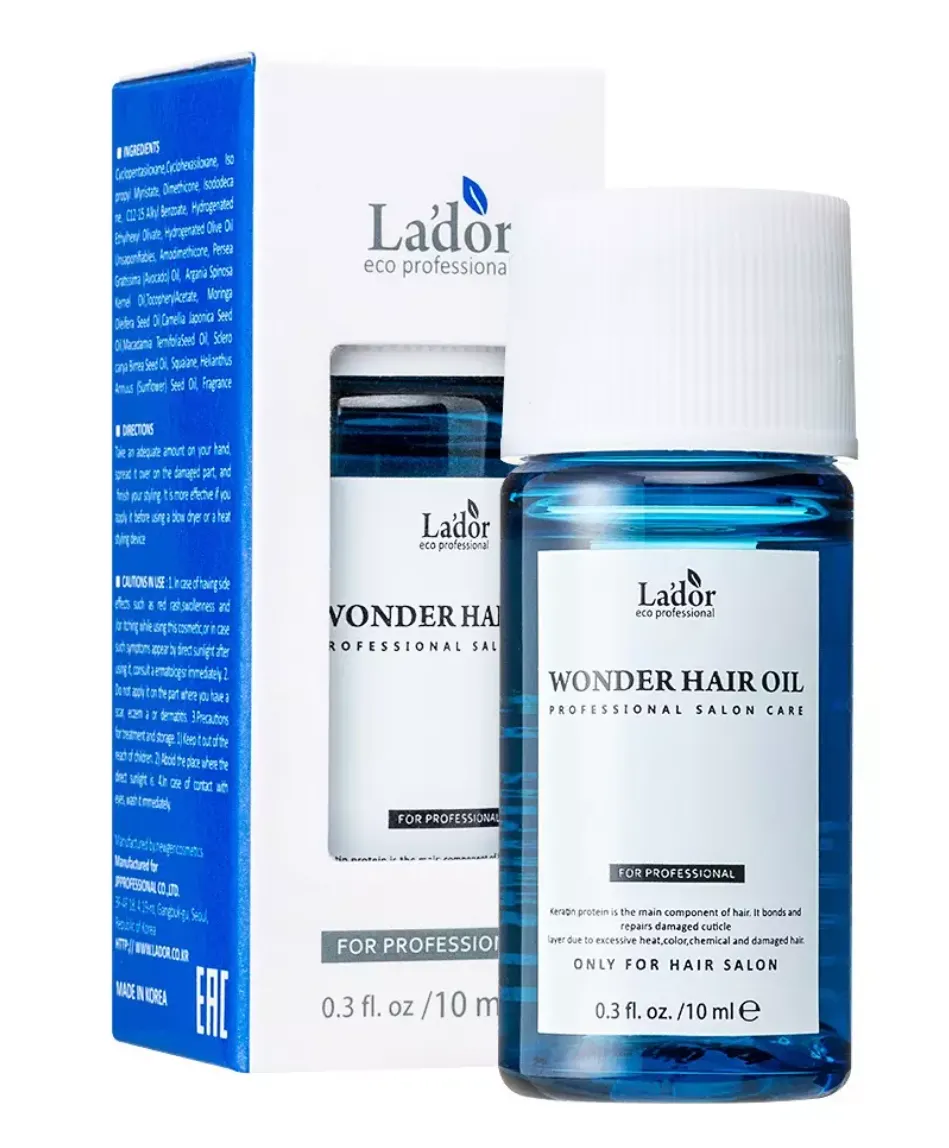 LADOR WONDER МАСЛО Д/ВОЛОС УВЛАЖНЯЮЩЕЕ МАСЛО ДЛЯ ВОЛОС  10 МЛ №1