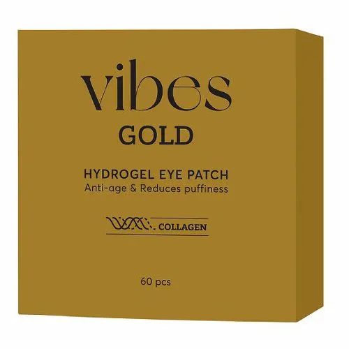 VIBES GOLD ПАТЧИ Д/ГЛАЗ С ЗОЛОТОМ И КОЛЛАГЕНОМ КОСМЕТИЧЕСКИЕ ПАТЧИ   №60