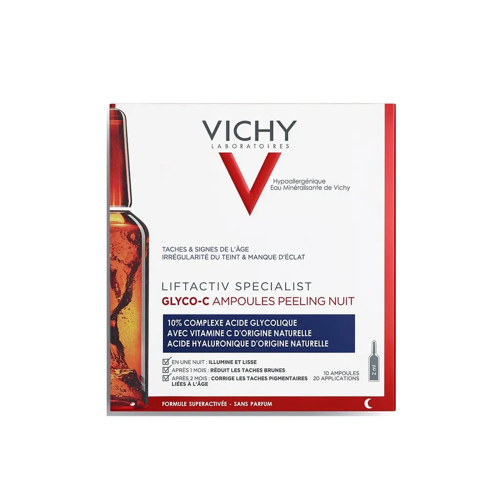 VICHY LIFTACTIV SPECIALIST GLYCO-C СЫВОРОТКА-ПИЛИНГ НОЧНАЯ ПИЛИНГ ДЛЯ ЛИЦА  2 МЛ №10