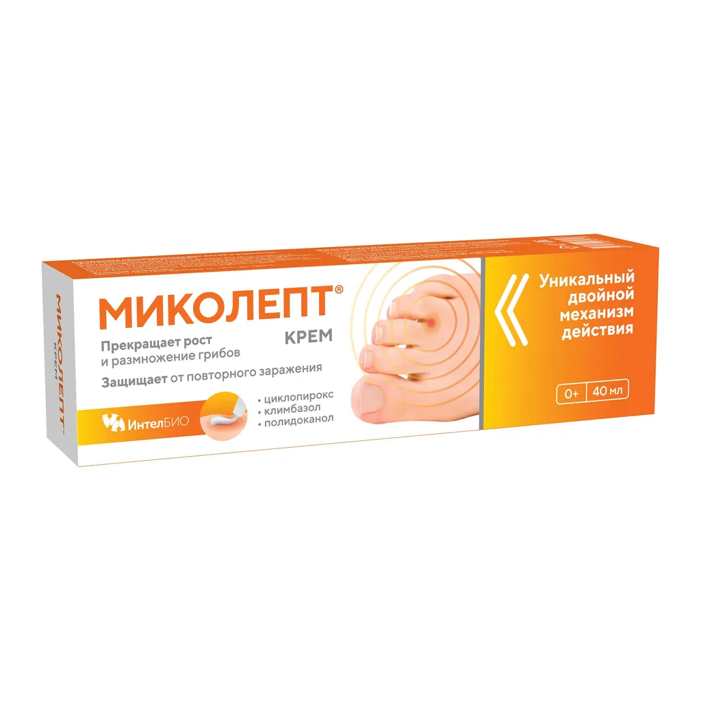 МИКОЛЕПТ КРЕМ КОСМЕТИЧЕСКИЙ КРЕМ 40 МЛ №1
