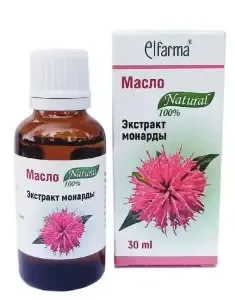 ЭЛЬФАРМА МАСЛО КОСМЕТИЧЕСКОЕ ЭКСТРАКТ МОНАРДЫ КОСМЕТИЧЕСКОЕ МАСЛО 30 МЛ №1