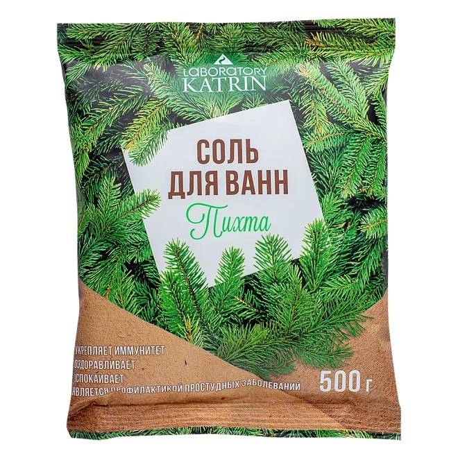 ЛАБОРАТОРИЯ КАТРИН СОЛЬ Д/ВАНН ПИХТА СОЛЬ ДЛЯ ВАННЫ 500 Г №1