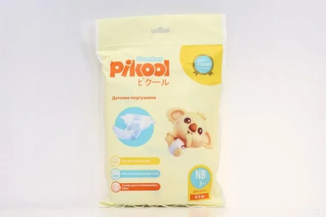 PIKOOL COMFORT ПОДГУЗНИКИ ДЕТСКИЕ Р. NB (0-5КГ) ПОДГУЗНИКИ ДЕТСКИЕ    №3