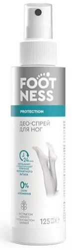 FOOTNESS ДЕО-СПРЕЙ Д/НОГ КОСМЕТИЧЕСКИЙ СПРЕЙ 125 МЛ №1