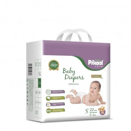 PIKOOL PREMIUM ПОДГУЗНИКИ ДЕТСКИЕ Р. S (4-9КГ) ПОДГУЗНИКИ ДЕТСКИЕ    №22