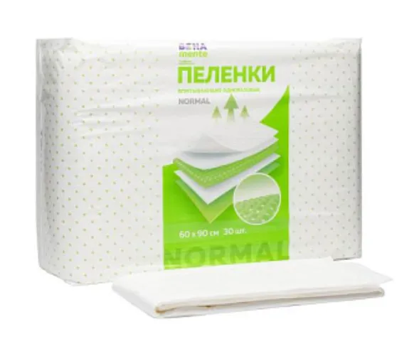 BONA MENTE ПЕЛЕНКИ ВПИТЫВАЮЩИЕ NORMAL ПЕЛЕНКИ ВПИТЫВАЮЩИЕ ВЗРОСЛЫЕ 60 СМX90 СМ №30