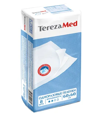 TEREZAMED ВПИТЫВАЮЩИЕ ПЕЛЕНКИ NORMAL 60 Х 60 СМ ПЕЛЕНКИ ВПИТЫВАЮЩИЕ ВЗРОСЛЫЕ   №8