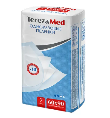 TEREZAMED ВПИТЫВАЮЩИЕ ПЕЛЕНКИ NORMAL 60 Х 90 СМ ПЕЛЕНКИ ВПИТЫВАЮЩИЕ ВЗРОСЛЫЕ №7