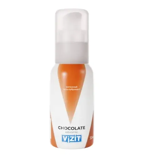VIZIT ГЕЛЬ-ЛУБРИКАНТ CHOCOLATE С АРОМАТОМ ШОКОЛАДА ГЕЛЬ-ЛУБРИКАНТ 50 МЛ №1