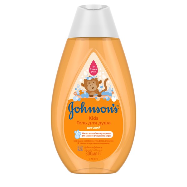 JOHNSONS KIDS ДЕТСКИЙ ГЕЛЬ ДЛЯ ДУША ГЕЛЬ 300 МЛ №1
