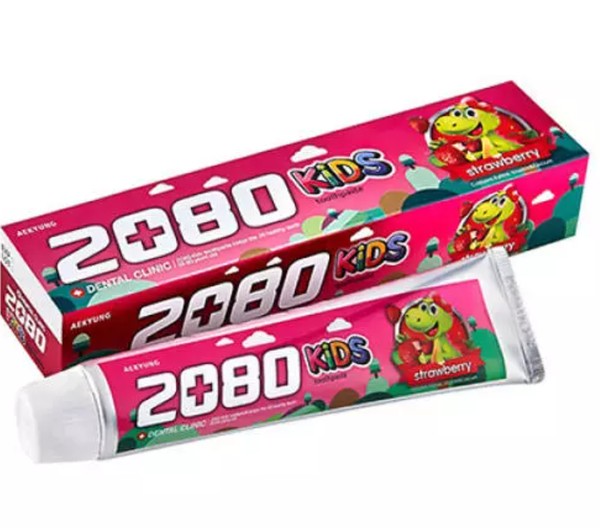 KERASYS ЗУБНАЯ ПАСТА DC 2080 ДЕТСКАЯ КЛУБНИКА ЗУБНАЯ ПАСТА ДЕТСКАЯ 80 Г №1