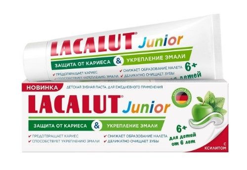 LACALUT ЗУБНАЯ ПАСТА JUNIOR 6+ ЗУБНАЯ ПАСТА ЕЖЕДНЕВНАЯ 65 Г №1
