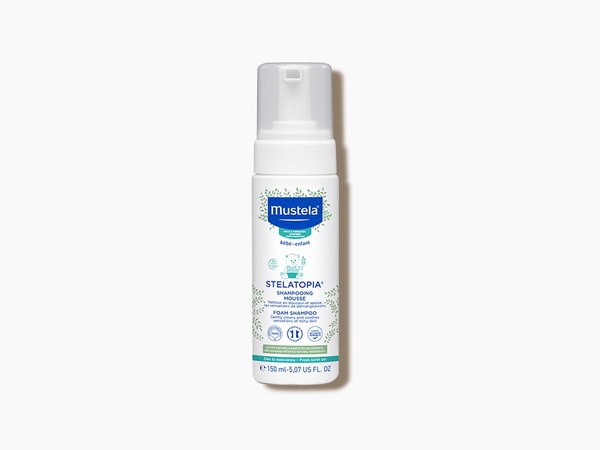 MUSTELA STELATOPIA ШАМПУНЬ-МУСС ДЛЯ НОВОРОЖДЕННЫХ ШАМПУНЬ ДЛЯ ВОЛОС И ТЕЛА ДЛЯ ДЕТЕЙ  150 МЛ №1