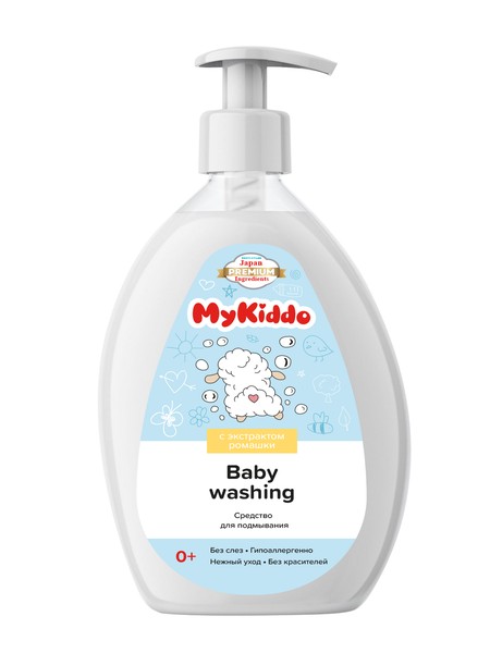 MYKIDDO СРЕДСТВО ДЛЯ ПОДМЫВАНИЯ ДЕТСКОЕ С ПРЕБИОТИКОМ СРЕДСТВО ДЛЯ КУПАНИЯ  300 МЛ №1