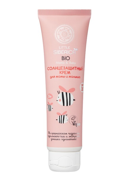 NATURA SIBERICA LITTLE SIBERICA BIO КРЕМ ДЕТСКИЙ СОЛНЦЕЗАЩИТНЫЙ Д/МАМЫ/МАЛЫША КРЕМ СОЛНЦЕЗАЩИТНЫЙ 100 МЛ №1