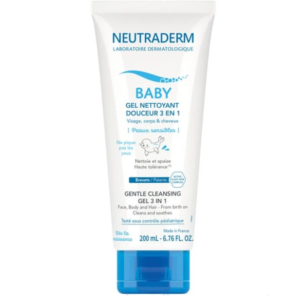 NEUTRADERM BABY ШАМПУНЬ-ГЕЛЬ Д/ЛИЦА/ТЕЛА/ВОЛОС ДЕТСКИЙ МЯГКИЙ/ОЧИЩАЮЩИЙ 3В1 ГЕЛЬ-ШАМПУНЬ 200 МЛ №1
