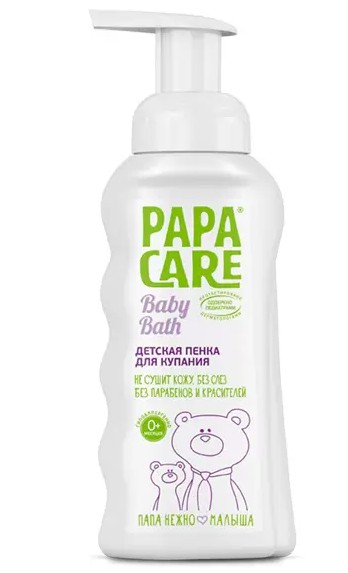 PAPA CARE ПЕНКА Д/КУПАНИЯ КОСМЕТИЧЕСКАЯ ПЕНА 250 МЛ №1