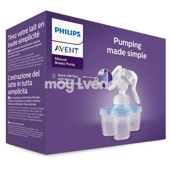PHILIPS AVENT МОЛОКООТСОС РУЧНОЙ SCF430/13 МОЛОКООТСОС РУЧНОЙ   №1