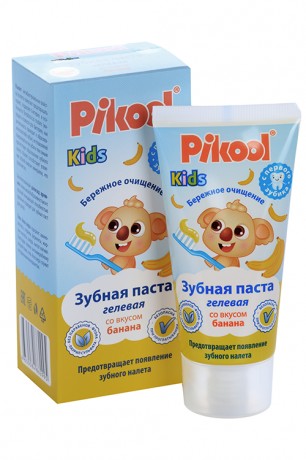 PIKOOL ЗУБН ПАСТА ДЕТСКАЯ БАНАН 0+ ЗУБНАЯ ПАСТА ДЕТСКАЯ  50 МЛ №1