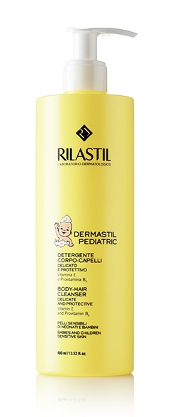 INSTITUTO GANASSINI RILASTIL DERMASTIL PEDIATRIC ШАМПУНЬ-ГЕЛЬ Д/ВОЛОС ТЕЛА ОЧИЩАЮЩИЙ ДЕЛИКАТНЫЙ Д/МЛАДЕНЦЕВ ДЕТЕЙ ГЕЛЬ-ШАМПУНЬ  400 МЛ №1