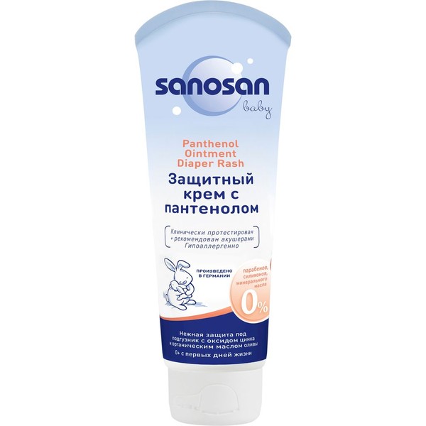 SANOSAN BABY КРЕМ Д/ЛИЦА С ПАНТЕНОЛОМ ДЕТСКИЙ КОСМЕТИЧЕСКИЙ КРЕМ 50 МЛ №1