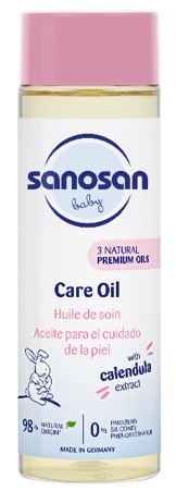 SANOSAN BABY МАСЛО ДЕТСКОЕ С ОБОГАЩЕННОЙ ФОРМУЛОЙ КОСМЕТИЧЕСКОЕ МАСЛО 100 МЛ №1