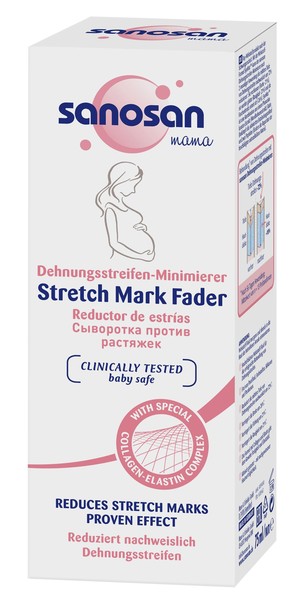 SANOSAN MAMA СЫВОРОТКА ПРОТИВ РАСТЯЖЕК КОСМЕТИЧЕСКАЯ СЫВОРОТКА 75 МЛ №1