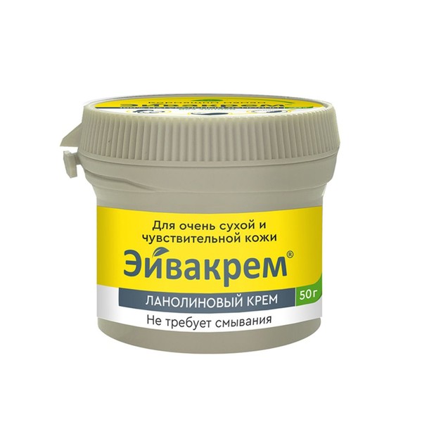 ЭЙВАКРЕМ КОРМЯЩИМ МАМАМ КРЕМ Д/СОСКОВ ЛАНОЛИНОВЫЙ КОСМЕТИЧЕСКИЙ КРЕМ 50 Г №1
