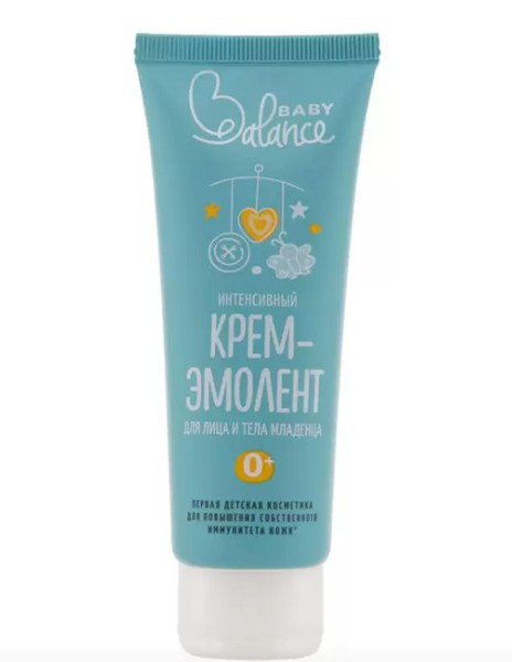 BABY BALANCE КРЕМ-ЭМОЛЕНТ Д/ЛИЦА И ТЕЛА ИНТЕНСИВНЫЙ КОСМЕТИЧЕСКИЙ КРЕМ 75 МЛ №1