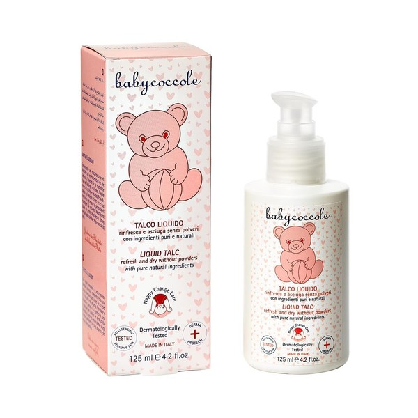 BABYCOCCOLE ЛОСЬОН ПОДСУШИВАЮЩИЙ (ЖИДКИЙ ТАЛЬК) ЛОСЬОН ДЛЯ ТЕЛА 125 МЛ №1