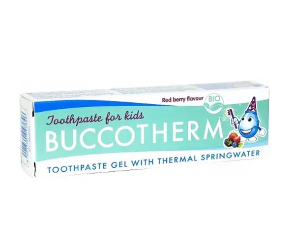 BUCCOTHERM ЗУБН ПАСТА Д/ДЕТЕЙ 3+ ЛЕТ С ТЕРМАЛ ВОДОЙ СО ВКУСОМ ЛЕСНЫХ ЯГОД ЗУБНАЯ ПАСТА ДЕТСКАЯ 50 МЛ №1
